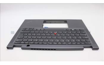Lenovo 5M11L64678 MECH_ASM KBD W C GER BKLT LTN WW UK GY