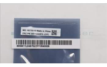 Lenovo 5M11L64875 MECH_ASM FRU WEI POWER_BTN W FPR Black