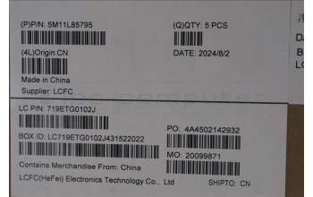 Lenovo 5M11L85795 MECH_ASM KB BK MG SLV LTN