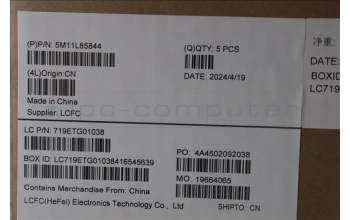 Lenovo 5M11L85844 MECH_ASM KB BK MG UK LTN