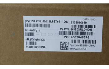 Lenovo 5M11L88765 Lenovo LCD Module,16\",WUXGA,Non-Touch,Anti-Glare,IPS,300nit,100% SRGB,Color Calibration