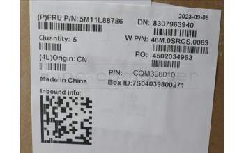 Lenovo 5M11L88786 MECH_ASM NoWW C-Cvr+HUN KB ASM,CHY