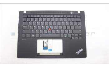Lenovo 5M11L92884 MECH_ASM KBD w/CVR KOR BL (SUN) US BK