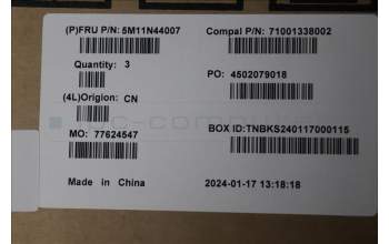 Lenovo 5M11N44007 JOY10_MIDDLE_FRAME_NT_TC_Luna65