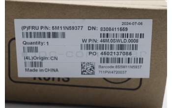 Lenovo 5M11N59377 Lenovo LCD Module, 12.2\", WUXGA, Touch, Glare, Anti-smudge, IPS, 300nit, 50%NTSC