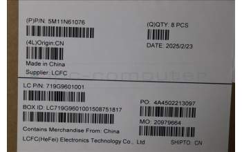 Lenovo 5M11N61076 MECH_ASM BASE,COVER,WWAN