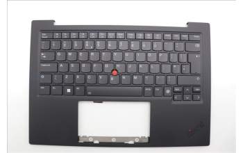 Lenovo 5M11N61115 C-Cover with keyboard, UK English, Deep Black, FingerPrint Reader, WLAN, UK