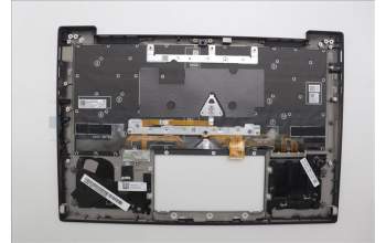 Lenovo 5M11N61115 C-Cover with keyboard, UK English, Deep Black, FingerPrint Reader, WLAN, UK