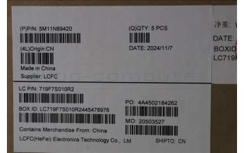 Lenovo 5M11N89420 MECH_ASM BL KB BK MG FRA/ENG LTN