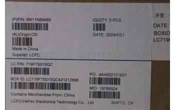 Lenovo 5M11N89489 MECH_ASM BL KB BK MG UK LTN