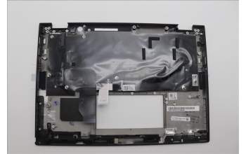 Lenovo 5M11N93201 C-Cover with keyboard, Norwegian, Black, Backlight, WWAN, UK