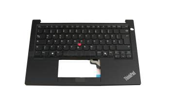 5M11N93274 Original Lenovo Tastatur inkl. Topcase DE (deutsch) schwarz/schwarz mit Mouse-Stick