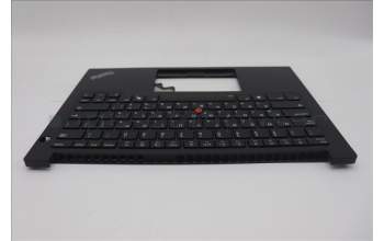 Lenovo 5M11N94193 C-Cover with keyboard, Hebrew, Black, Backlight, US