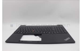 Lenovo 5M11N99122 MECH_ASM FRU KBD CCV SPA BL(CHY) UK BK