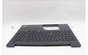 Lenovo 5M11N99165 MECH_ASM FRU KBD CCV NOR BL(LTN) UK BK