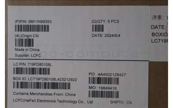 Lenovo 5M11N99353 MECH_ASM BL KB BK DEN SRX