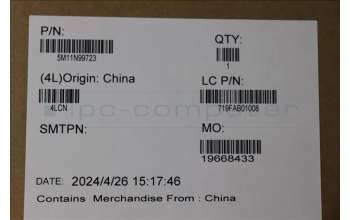 Lenovo 5M11N99723 Lenovo LCD Module,13.3\",WUXGA,Touch,Anti-reflection,Anti-Smudge,IPS,300nit,100%SRGB