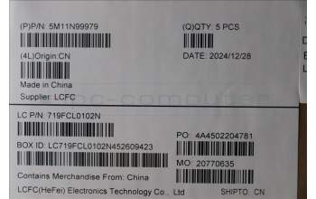 Lenovo 5M11N99979 MECH_ASM FRU HUN (SRX) UK BK