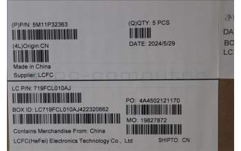 Lenovo 5M11P32363 MECH_ASM FRU GRE BL (SRX) US BK