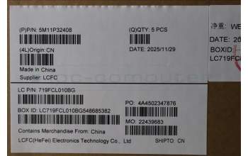 Lenovo 5M11P32408 MECH_ASM FRU RUS BL (CHY) US BK