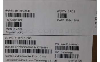 Lenovo 5M11P32448 MECH_ASM FRU SWS BL (CHY) UK BK