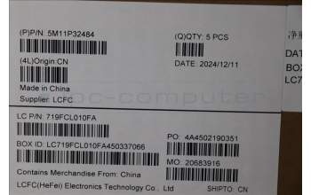 Lenovo 5M11P32484 MECH_ASM FRU ILD BL (SRX) UK BK