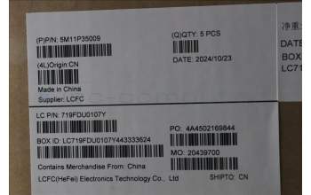 Lenovo 5M11P35009 MECH_ASM GRP_KBD_BZL_GRE_WL_LG_LTN