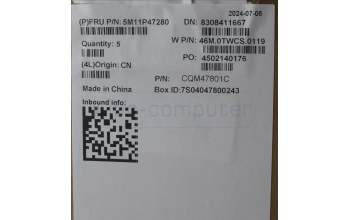 Lenovo 5M11P47280 MECH_ASM NoNFC CCvr+SWS KB ASM,LTN