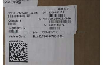 Lenovo 5M11P47346 MECH_ASM NoNFC CCvr+HUN KB ASM,SRX