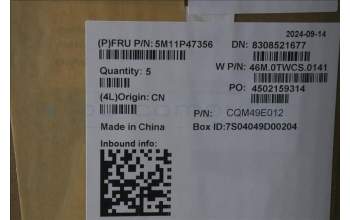 Lenovo 5M11P47356 MECH_ASM NoNFC CCvr+UK KB ASM,SRX