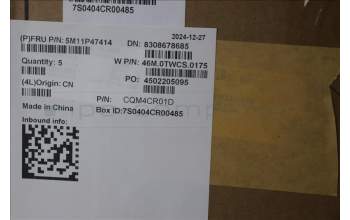 Lenovo 5M11P47414 MECH_ASM NFC CCvr+DEN KB ASM,LTN