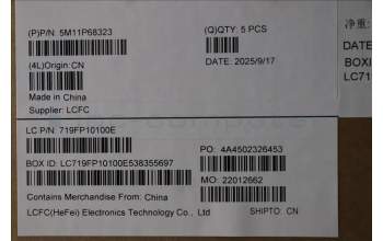 Lenovo 5M11P68323 MECH_ASM BL KB NP BK GRE CHY
