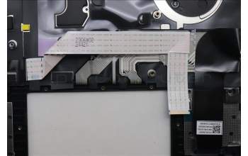 Lenovo 5M11P68335 C-Cover with keyboard, Italian, Black, Backlight, UK