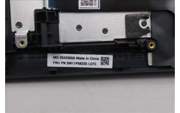 Lenovo 5M11P68335 C-Cover with keyboard, Italian, Black, Backlight, UK