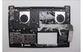 Lenovo 5M11P68362 C-Cover with keyboard, Spanish, Black, Backlight, UK