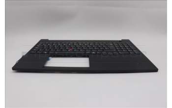 Lenovo 5M11P68362 C-Cover with keyboard, Spanish, Black, Backlight, UK