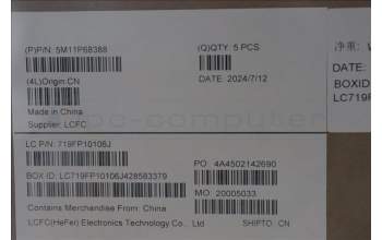 Lenovo 5M11P68388 MECH_ASM BL KB NP BK UKR CHY