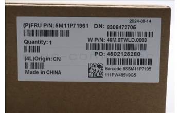 Lenovo 5M11P71961 Lenovo LCD Module,16\",WUXGA,Non-Touch,Anti-Glare,IPS,400nit,100%sRGB,Factory Color Calibration