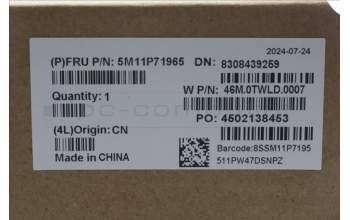 Lenovo 5M11P71965 MECH_ASM 16.0\"WQXGA,5M CA,MI,WL,FCC,BOE