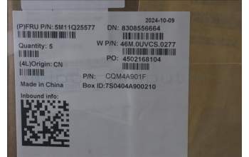 Lenovo 5M11Q25577 MECH_ASM GRP_KBD_BZL_UKR_WL_BK_CHY