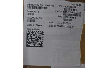 Lenovo 5M11Q25728 MECH_ASM GRP_KBD_BZL_EURO ENG_WW_BK_LTN