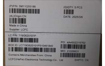 Lenovo 5M11Q55186 MECH_ASM FRU ASM Ccover UKR FP DFN