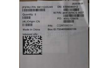 Lenovo 5M11Q55249 MECH_ASM Ccvrasm,KB,POR,NWFC,NBL,LTN