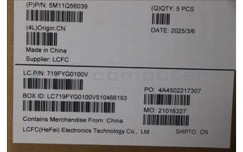 Lenovo 5M11Q56039 MECH_ASM GRP_KBD_BZL_ARA_WW_DB_LTN