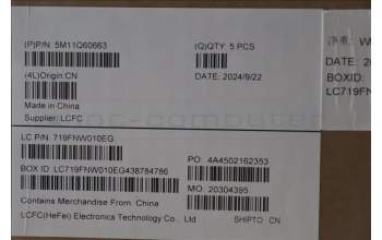 Lenovo 5M11Q60663 MECH_ASM BL KB BK RUS CHY