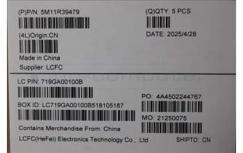 Lenovo 5M11R39479 MECH_ASM GRP_KBD_BZL_ARA_WW_LG_LTN