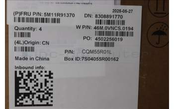 Lenovo 5M11R91370 MECH_ASM Ccvrasm,KB,NORDIC,WFC,BL,LTN