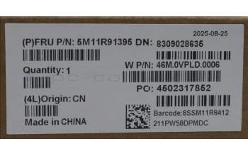 Lenovo 5M11R91395 Lenovo LCD Module, 12.2\", WUXGA, Touch, Anti-Glare, IPS, 300nit, 50%NTSC