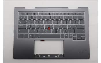 Lenovo 5M11R91453 MECH_ASM BL KB GY FPR RUS CHY