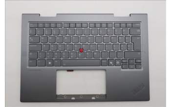 Lenovo 5M11R91508 MECH_ASM BL KB GY FPR WW HUN LTN